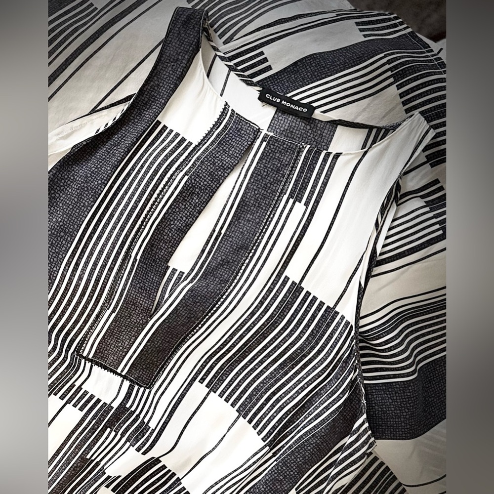 Club Monaco Alessandra Striped Maxi Dress - Picture 6 of 10